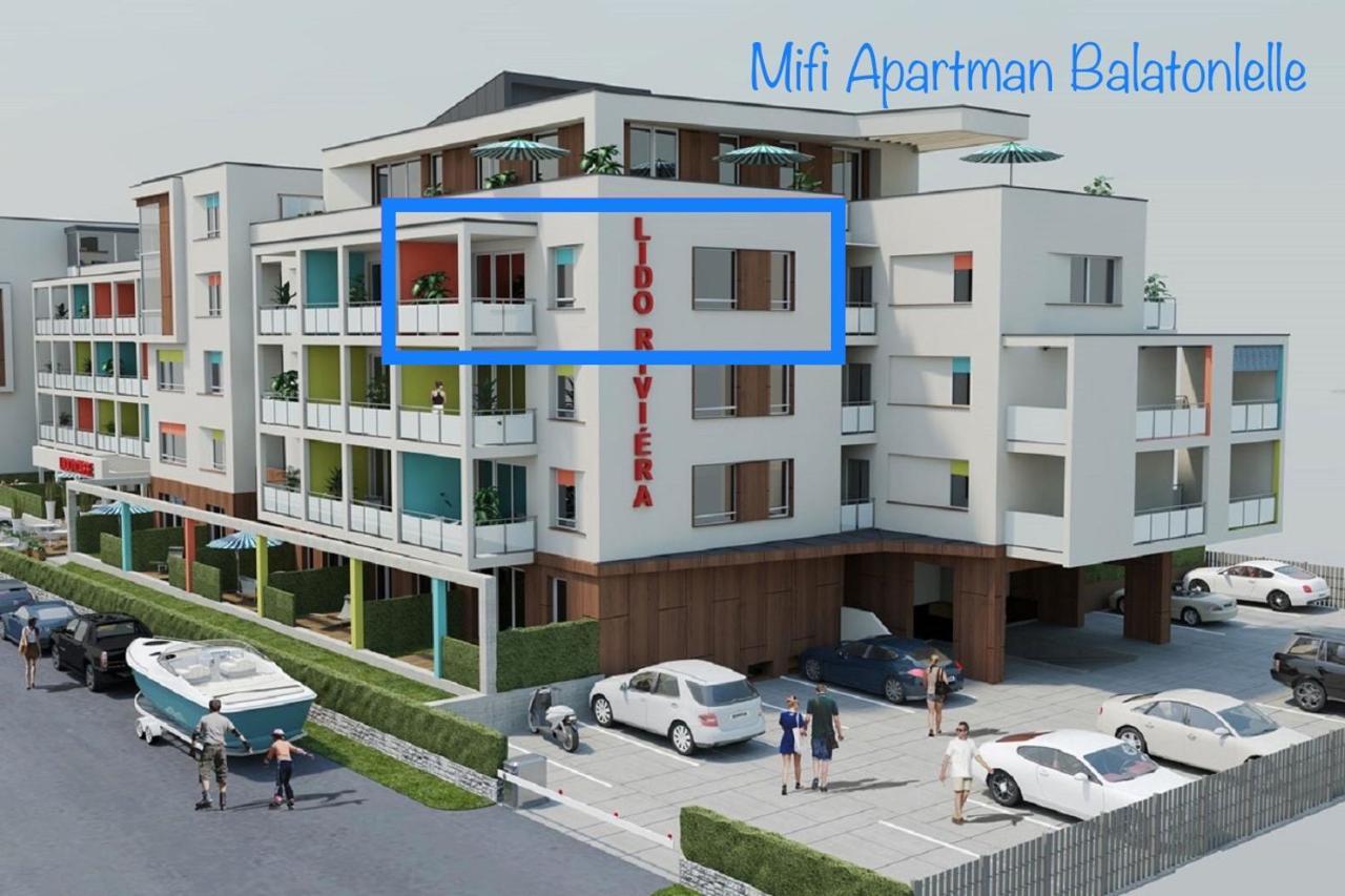 Mifi Apartman Balatonlelle Dış mekan fotoğraf